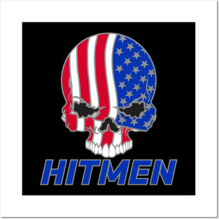Hitmen Sports Logo Posters and Art